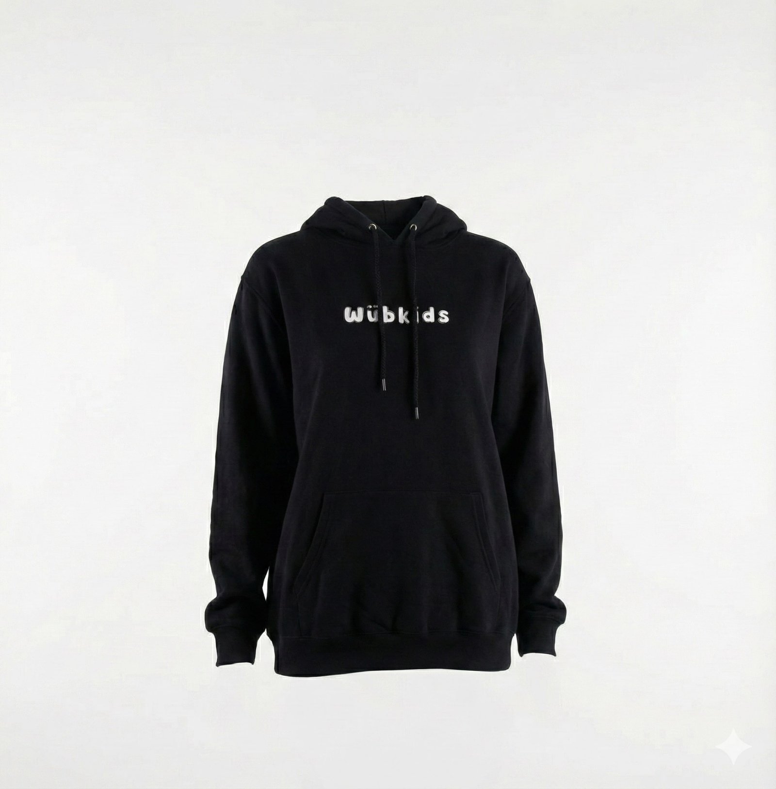 WÜBKIDS Black Hoodie